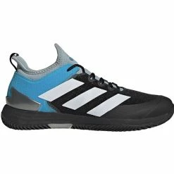 Adidas Adizero Ubersonic 4 HEAT Black/Blue/Grey Men's Shoe