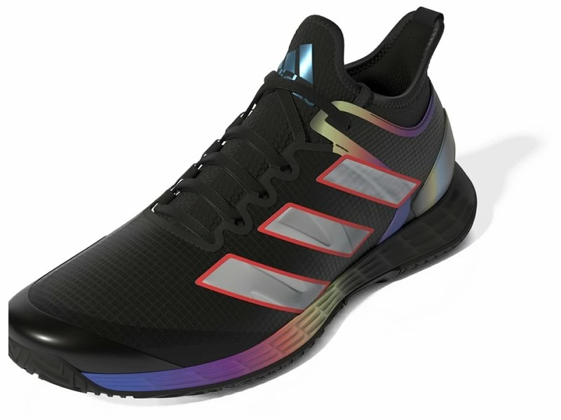Adidas Adizero Ubersonic 4 HEAT Black/Silver Men's Shoe 4 Adidas Adizero Ubersonic 4 HEAT Black/Silver Men's Shoe - Image 2