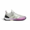 Adidas Adizero Ubersonic 4 HEAT White/Purple/Green Men's Shoe
