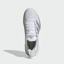 Adidas Adizero Ubersonic 4 White/Silver Women's Shoe 10 Adidas Adizero Ubersonic 4 White/Silver Women's Shoe -CLASH Shop adidas adizero ubersonic 4 white silver womens sho 1