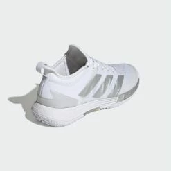 Adidas Adizero Ubersonic 4 White/Silver Women's Shoe 12 Adidas Adizero Ubersonic 4 White/Silver Women's Shoe -CLASH Shop adidas adizero ubersonic 4 white silver womens sho 3