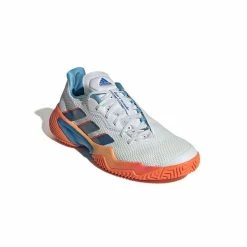 Adidas Barricade M White/Orange/Blue 10 Adidas Barricade M White/Orange/Blue -CLASH Shop adidas barricade m white orange blue 3