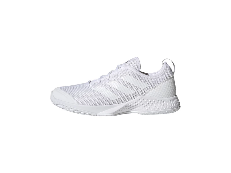 Adidas CourtFlash W White/Silver Women's Shoe 3 Adidas CourtFlash W White/Silver Women's Shoe