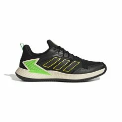 Adidas Defiant Speed Clay Black/Green/Yellow Men's Shoes
