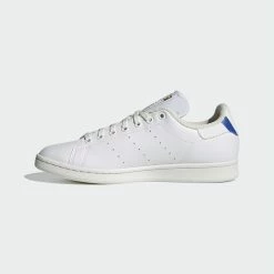 Adidas Stan Smith Cloud White/Blue/Scarlet -CLASH Shop adidas stan smith cloud white blue scarlet 5