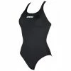 ARENA SOLID SWIM PRO 1 PIECE 2A595-55 BLACK LADIES SWIMMING COSTUME -CLASH Shop arena solid swim pro 1 piece 2a595 55 black ladies 500x500 1