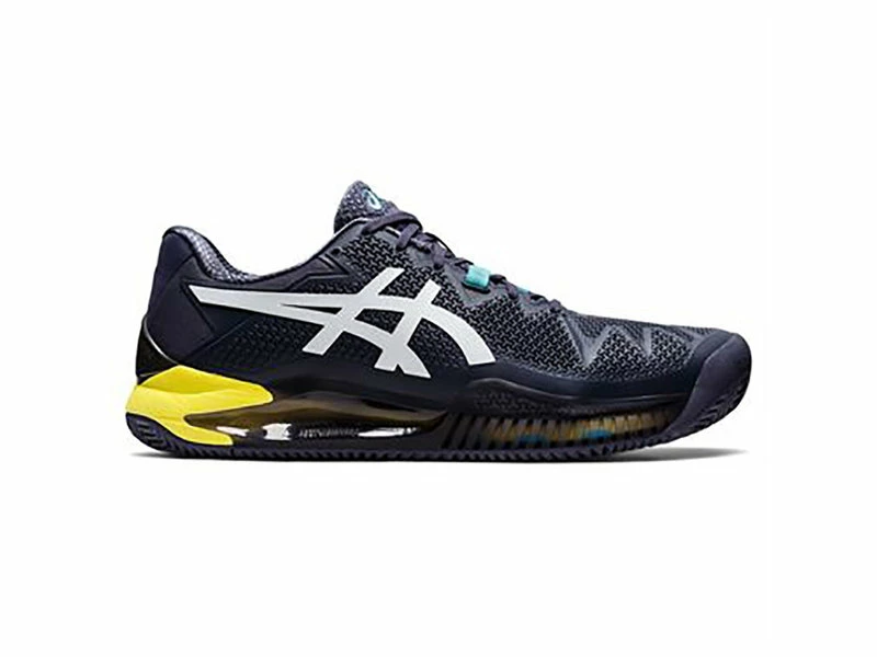 Asics Gel-Resolution 8 Clay Indigo Fog/White Men's Shoe 3 Asics Gel-Resolution 8 Clay Indigo Fog/White Men's Shoe
