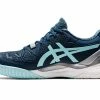 Asics Gel Resolution 8 Wide Indigo/Blue Women's Shoe 1 Asics Gel Resolution 8 Wide Indigo/Blue Women's Shoe -CLASH Shop asics gel resolution 8 wide indigo blue womens sho