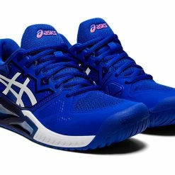 Asics Women's Asics Gel Challenger 13 Lapis Lazuli Blue And White -CLASH Shop asics womens asics gel challenger 13 lapis lazuli 3