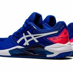 Asics Women's Asics Gel Challenger 13 Lapis Lazuli Blue And White -CLASH Shop asics womens asics gel challenger 13 lapis lazuli 4