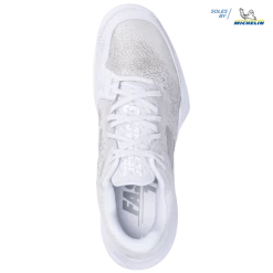 Babolat Jet Mach 3 AC White/Silver Men's Shoes -CLASH Shop babolat jet mach 3 ac white silver mens shoes 2