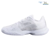 Babolat Jet Mach 3 AC White/Silver Women's Shoes -CLASH Shop babolat jet mach 3 ac white silver womens shoes