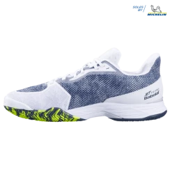 Babolat Jet Mach Tere All Court White/Dark Blue Men's Shoe 8 Babolat Jet Mach Tere All Court White/Dark Blue Men's Shoe -CLASH Shop babolat jet mach tere all court white dark blue me 1