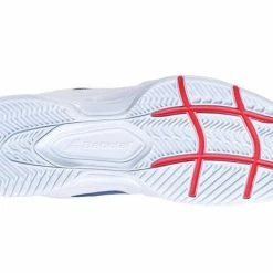 Babolat Men's SFX3 All Court Tennis Shoes White/Blue 8 Babolat Men's SFX3 All Court Tennis Shoes White/Blue -CLASH Shop babolat mens sfx3 all court tennis shoes white blu 2