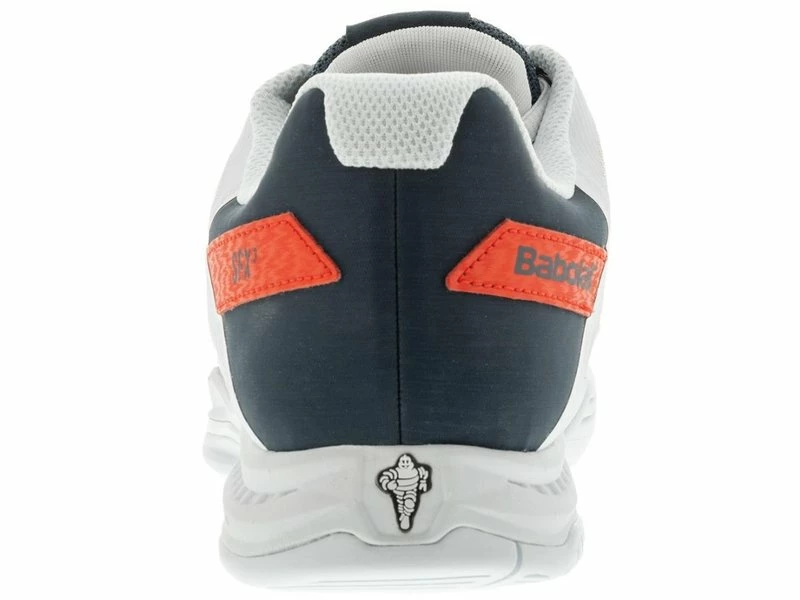 Babolat Men's SFX3 All Court Tennis Shoes White/Blue 6 Babolat Men's SFX3 All Court Tennis Shoes White/Blue - Image 4
