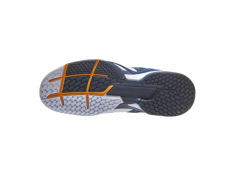 Babolat Propulse Blast White/Dark Blue Men's Shoe 4 Babolat Propulse Blast White/Dark Blue Men's Shoe - Image 2