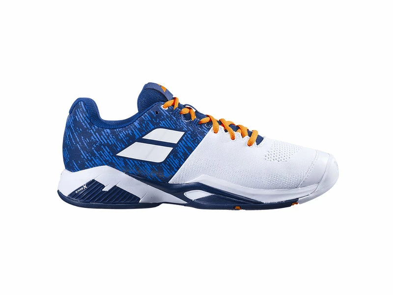 Babolat Propulse Blast White/Dark Blue Men's Shoe 3 Babolat Propulse Blast White/Dark Blue Men's Shoe