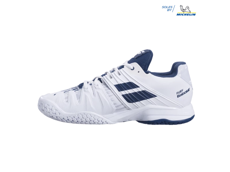 Babolat Propulse Fury All Court White/Navy 4 Babolat Propulse Fury All Court White/Navy - Image 2