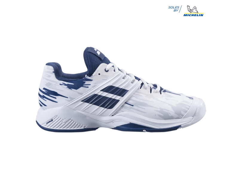 Babolat Propulse Fury All Court White/Navy 3 Babolat Propulse Fury All Court White/Navy