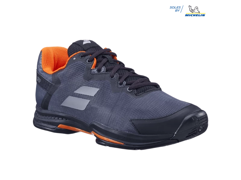 Babolat SFX3 All Court Black/Orange Men's Shoes 6 Babolat SFX3 All Court Black/Orange Men's Shoes - Image 4