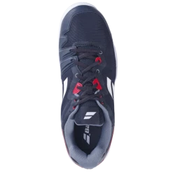 Babolat SFX3 All Court Black/Poppy Red Men's Shoes -CLASH Shop babolat sfx3 all court black poppy red mens shoes 2