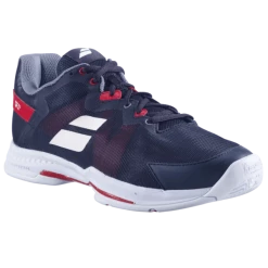 Babolat SFX3 All Court Black/Poppy Red Men's Shoes -CLASH Shop babolat sfx3 all court black poppy red mens shoes 3