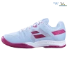 Babolat SFX3 All Court Clearwater/Cherry Women's Shoes -CLASH Shop babolat sfx3 all court clearwater cherry womens sh