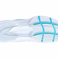 Babolat SFX3 All Court White/Blue Women's Shoes -CLASH Shop babolat sfx3 all court white blue womens shoes 3