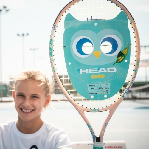 HEAD COCO JNR 25" STRUNG JUNIOR TENNIS RACQUET 4 HEAD COCO JNR 25" STRUNG JUNIOR TENNIS RACQUET - Image 2