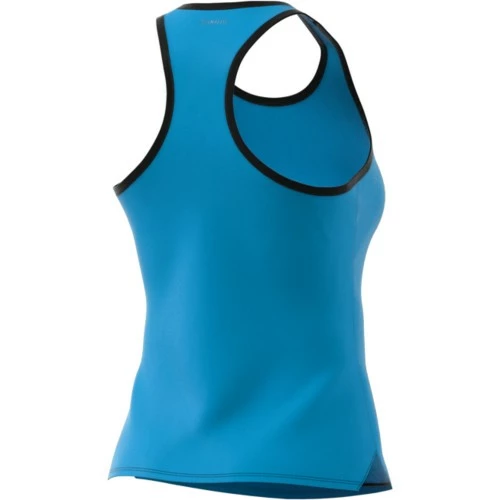 ADIDAS CLUB SHOCK CYAN LADIES TENNIS TANK DU0954 4 ADIDAS CLUB SHOCK CYAN LADIES TENNIS TANK DU0954 - Image 2