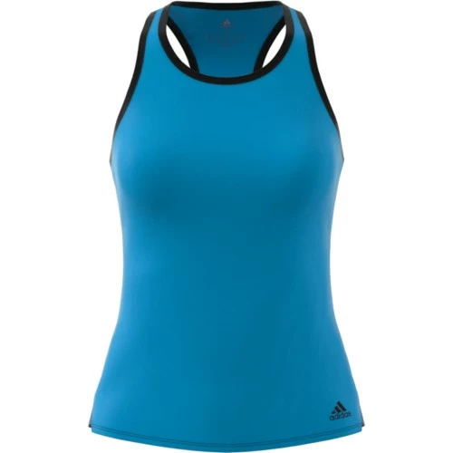 ADIDAS CLUB SHOCK CYAN LADIES TENNIS TANK DU0954 3 ADIDAS CLUB SHOCK CYAN LADIES TENNIS TANK DU0954