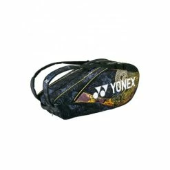 YONEX OSAKA PRO RACQUET BAG 6pk 2022 GOLD/PURPLE TENNIS BAG