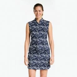 NIVO LIAN SLEEVELESS MOCK NI3211157 NAVY LADIES