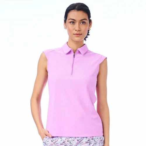 NIVO NIKKI SLEEVELESS POLO NI0210101 RADIANT LILAC 3 NIVO NIKKI SLEEVELESS POLO NI0210101 RADIANT LILAC