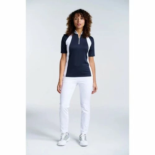 NIVO CALI SS MOCK NI3211134 NAVY LADIES POLO 3 NIVO CALI SS MOCK NI3211134 NAVY LADIES POLO
