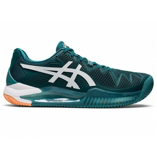 ASICS GEL RESOLUTION 8 CLAY 1041A076-300 VELVET PINE MENS TENNIS 3 ASICS GEL RESOLUTION 8 CLAY 1041A076-300 VELVET PINE MENS TENNIS