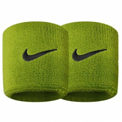 NIKE SWOOSH WRISTBAND GREEN 3 NIKE SWOOSH WRISTBAND GREEN