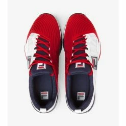 Fila Speedserve Men's Tennis Shoe White/Red/Navy 12 Fila Speedserve Men's Tennis Shoe White/Red/Navy -CLASH Shop fila speedserve mens tennis shoe white red navy 4