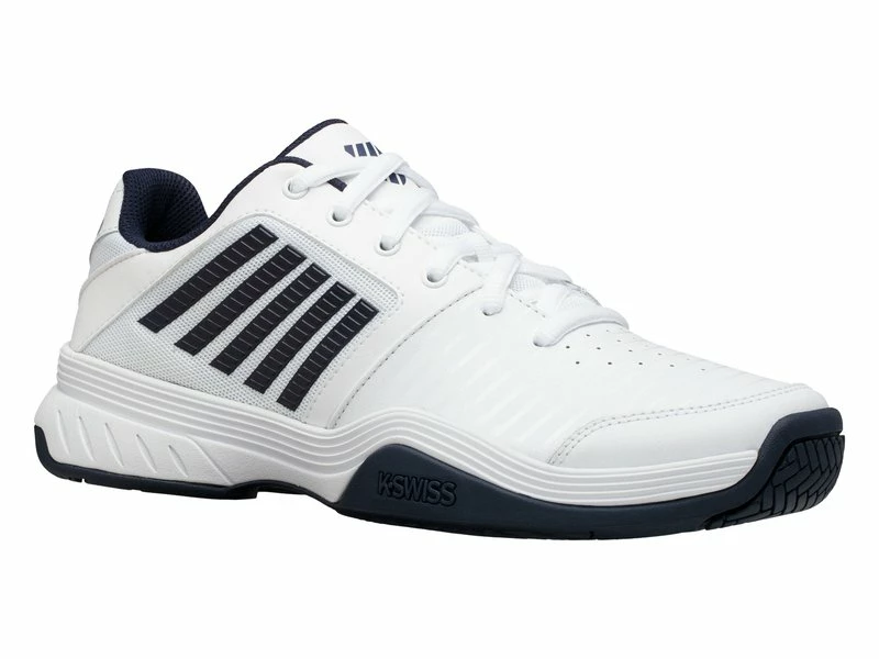 K-Swiss Court Express White/Navy Men's Shoe 4 K-Swiss Court Express White/Navy Men's Shoe - Image 2