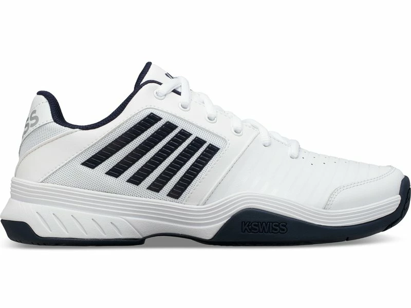 K-Swiss Court Express White/Navy Men's Shoe 3 K-Swiss Court Express White/Navy Men's Shoe