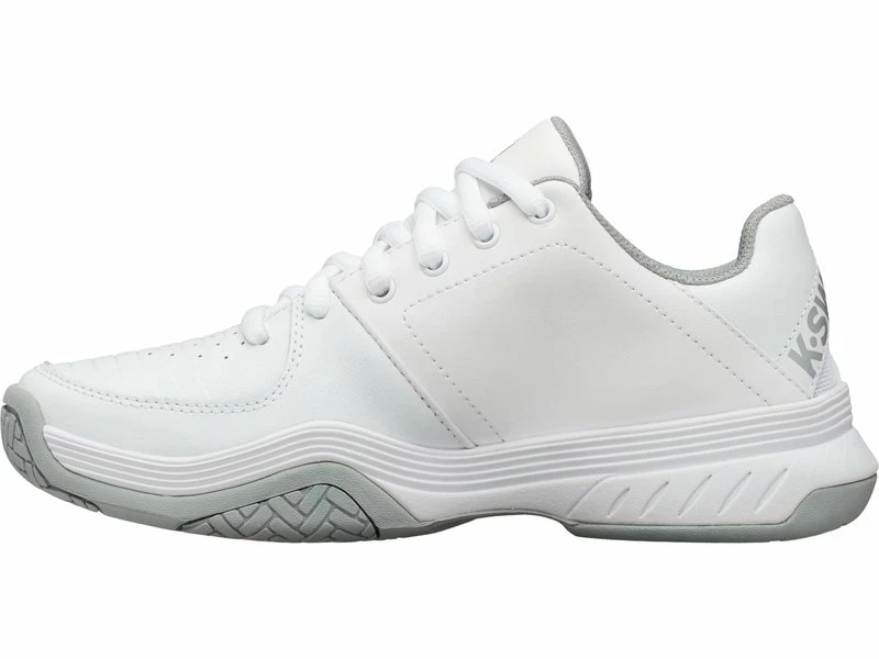 K-Swiss Court Express White/Silver Women's Shoe 3 K-Swiss Court Express White/Silver Women's Shoe