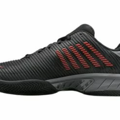 K-Swiss Hypercourt Express 2 Black/Gray 2E Men's Shoe -CLASH Shop k swiss hypercourt express 2 black gray 2e mens sh 4