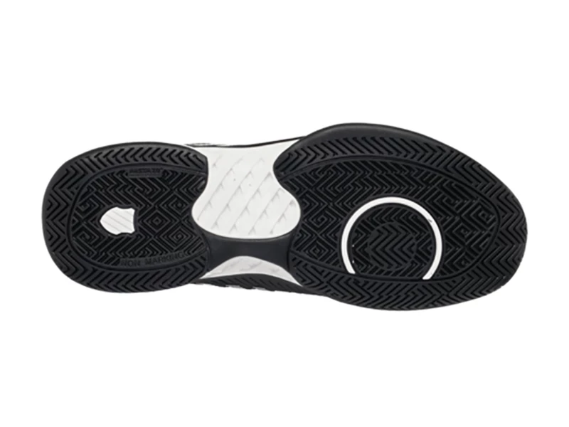 K-Swiss Hypercourt Express 2 Black/White Men's Shoe 4 K-Swiss Hypercourt Express 2 Black/White Men's Shoe - Image 2