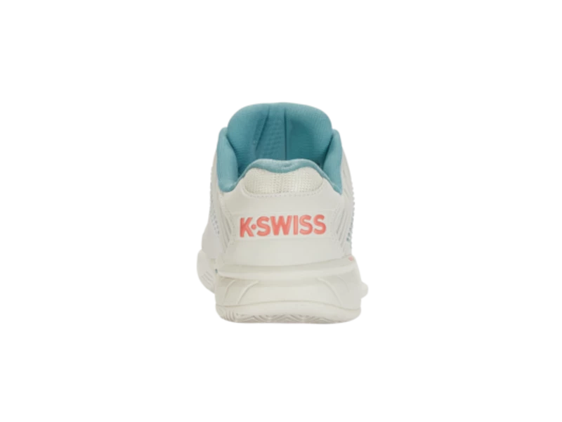 K-Swiss Hypercourt Express 2 Blanc/Blue/Desert Flower Women's Shoe 7 K-Swiss Hypercourt Express 2 Blanc/Blue/Desert Flower Women's Shoe - Image 5