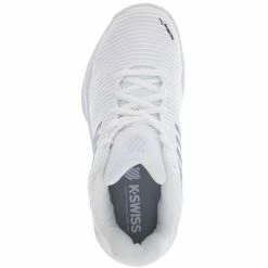 K-Swiss Hypercourt Express 2 White/Black Women's Tennis Shoes -CLASH Shop k swiss hypercourt express 2 white black womens te 3