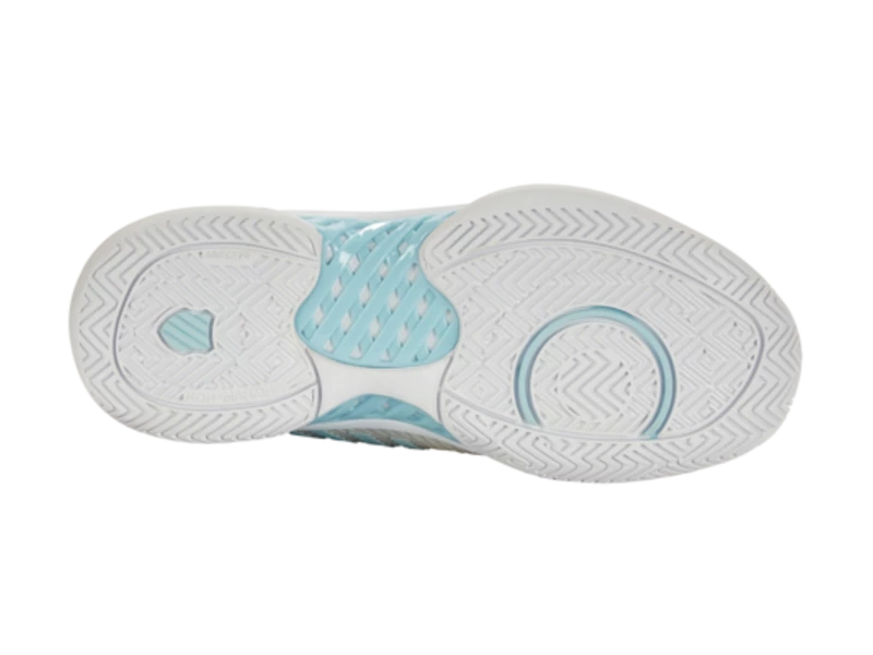 K-Swiss Hypercourt Express 2 Wide Grey/Blue Women's Shoe 8 K-Swiss Hypercourt Express 2 Wide Grey/Blue Women's Shoe - Image 6