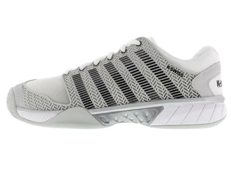 K-Swiss Hypercourt Express Grey/Silver Men's Tennis Shoe 4 K-Swiss Hypercourt Express Grey/Silver Men's Tennis Shoe - Image 2