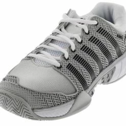 K-Swiss Hypercourt Express Grey/Silver Men's Tennis Shoe 7 K-Swiss Hypercourt Express Grey/Silver Men's Tennis Shoe -CLASH Shop k swiss hypercourt express grey silver mens tennis 2