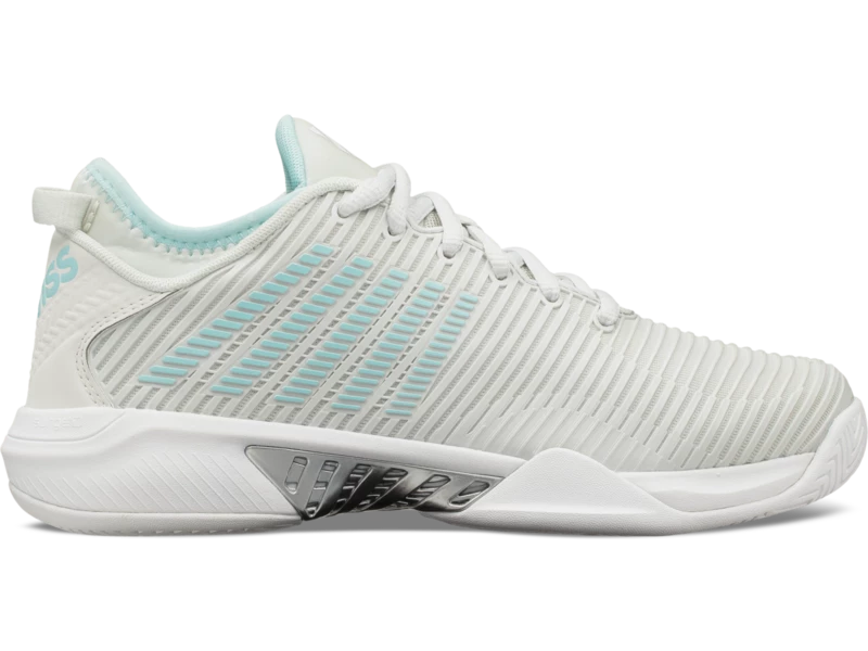 K-Swiss Hypercourt Supreme Barely Blue/White Women's Shoes 3 K-Swiss Hypercourt Supreme Barely Blue/White Women's Shoes