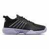 K-Swiss Hypercourt Supreme Black/Purple Women's Shoes -CLASH Shop k swiss hypercourt supreme black purple womens sho